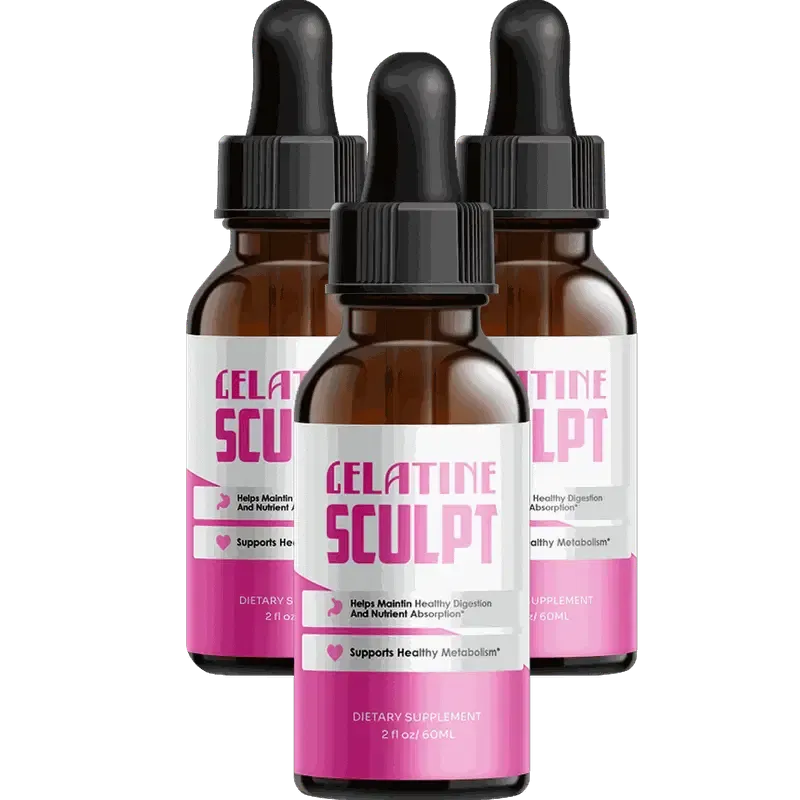 Gelatine Sculpt bottles